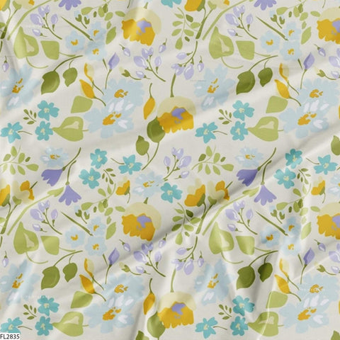 Floral Wholesale Digital Printed Fabric for Dress & Cloth Floral Wholesale Digital Printed Fabric for Dress & Cloth