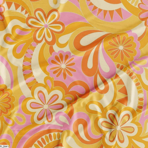 Floral Wholesale Digital Printed Fabric for Dress & Cloth Floral Wholesale Digital Printed Fabric for Dress & Cloth