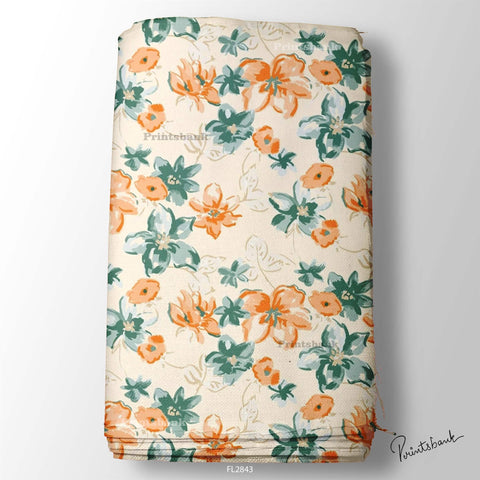 Floral Wholesale Digital Printed Fabric for Dress & Cloth Floral Wholesale Digital Printed Fabric for Dress & Cloth