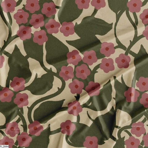 Floral Wholesale Digital Printed Fabric for Dress & Cloth Floral Wholesale Digital Printed Fabric for Dress & Cloth