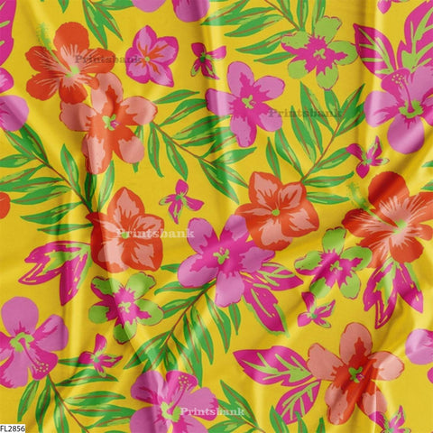 Floral Wholesale Digital Printed Fabric for Dress & Cloth Floral Wholesale Digital Printed Fabric for Dress & Cloth