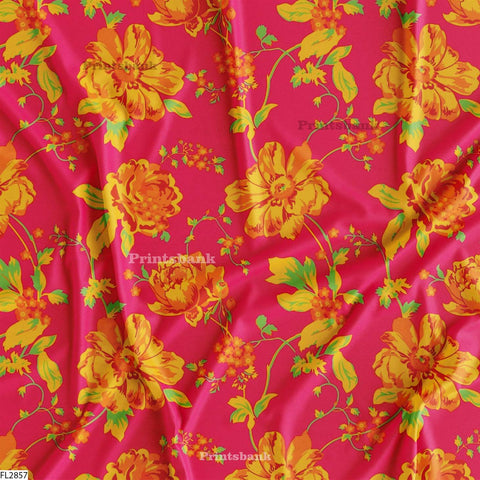 Floral Wholesale Digital Printed Fabric for Dress & Cloth Floral Wholesale Digital Printed Fabric for Dress & Cloth