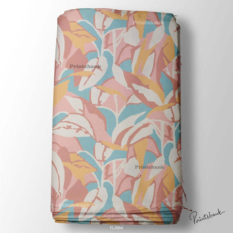 Floral Wholesale Digital Printed Fabric for Dress & Cloth Floral Wholesale Digital Printed Fabric for Dress & Cloth