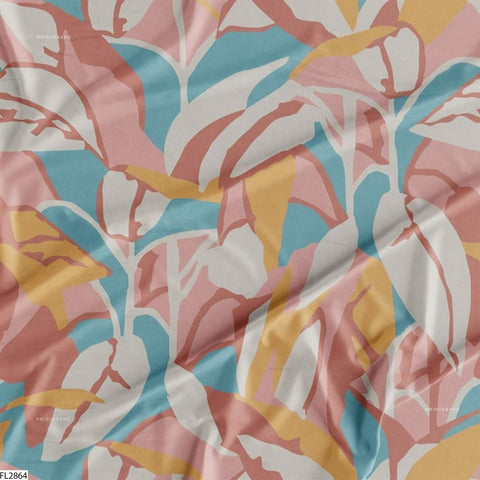 Floral Wholesale Digital Printed Fabric for Dress & Cloth Floral Wholesale Digital Printed Fabric for Dress & Cloth