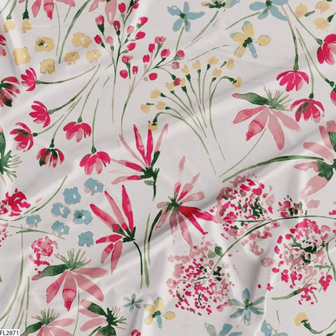 Floral Wholesale Digital Printed Fabric for Dress & Cloth Floral Wholesale Digital Printed Fabric for Dress & Cloth