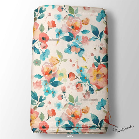 Floral Wholesale Digital Printed Fabric for Dress & Cloth Floral Wholesale Digital Printed Fabric for Dress & Cloth