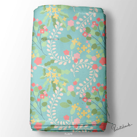 Floral Wholesale Digital Printed Fabric for Dress & Cloth Floral Wholesale Digital Printed Fabric for Dress & Cloth