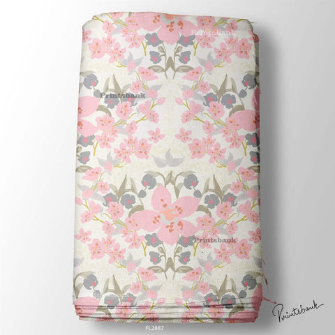 Floral Wholesale Digital Printed Fabric for Dress & Cloth Floral Wholesale Digital Printed Fabric for Dress & Cloth