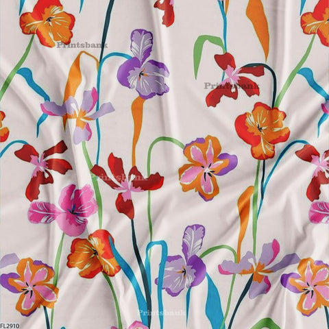 Floral Digital Printed Fabric Manufacture in India Floral Digital Printed Fabric Manufacture in India