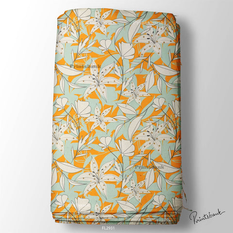 Floral Digital Printed Fabric Manufacturer Floral Digital Printed Fabric Manufacturer