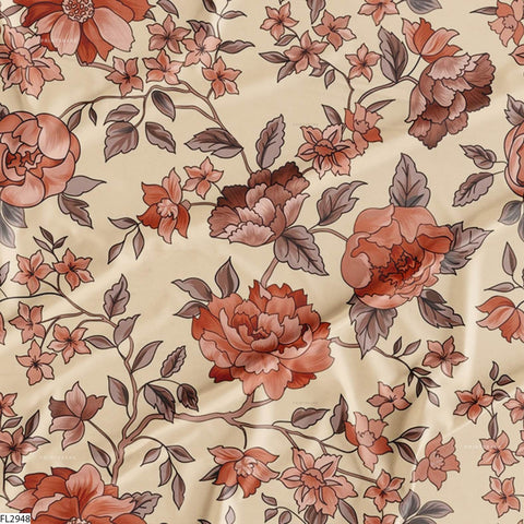 Floral Digital Printed Fabric Manufacture Floral Digital Printed Fabric Manufacture