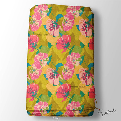 Floral Digital Printed Fabric Manufacture Floral Digital Printed Fabric Manufacture