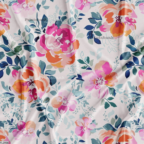 Floral Digital Printed Fabric Manufacture Floral Digital Printed Fabric Manufacture