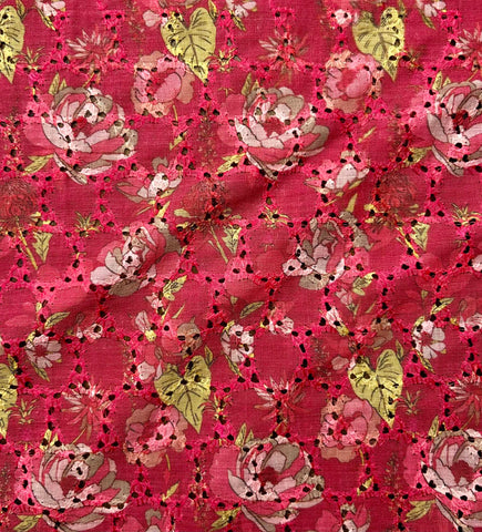 Cotton Hakooba Fabric Digital Printed Cotton Hakooba Fabric Digital Printed