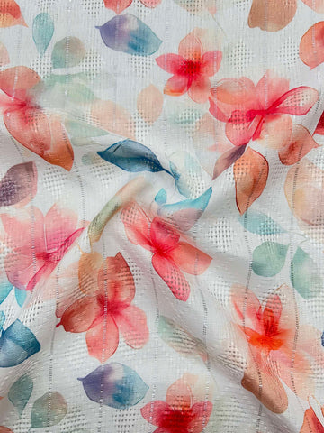 Sale! Cotton Jaquard Jari fabric Best for Shirts, Kurti, Gown, lehenga Multipurpose Sale! Cotton Jaquard Jari fabric Best for Shirts, Kurti, Gown, lehenga Multipurpose