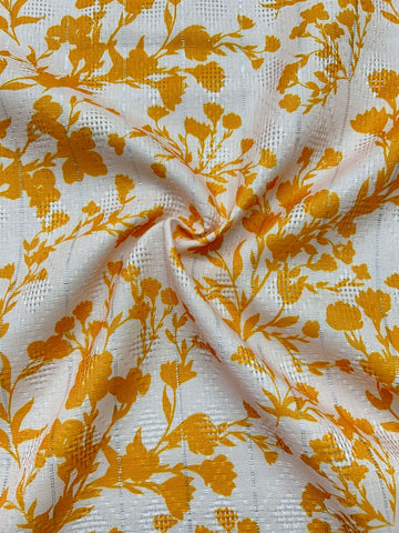 Sale! Cotton Jaquard Jari fabric Best for Shirts, Kurti, Gown, lehenga Multipurpose Sale! Cotton Jaquard Jari fabric Best for Shirts, Kurti, Gown, lehenga Multipurpose