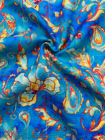 Sale! Cotton Jaquard Jari fabric Best for Shirts, Kurti, Gown, lehenga Multipurpose Sale! Cotton Jaquard Jari fabric Best for Shirts, Kurti, Gown, lehenga Multipurpose