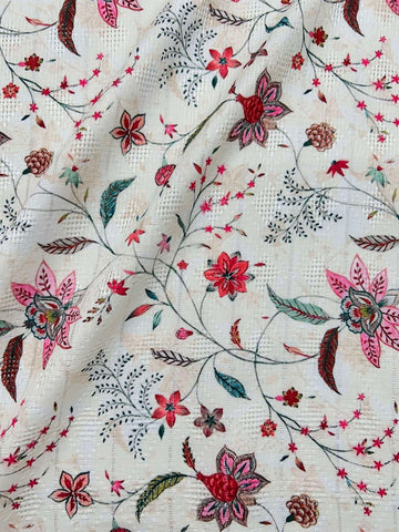 Sale! Cotton Jaquard Jari fabric Best for Shirts, Kurti, Gown, lehenga Multipurpose Sale! Cotton Jaquard Jari fabric Best for Shirts, Kurti, Gown, lehenga Multipurpose