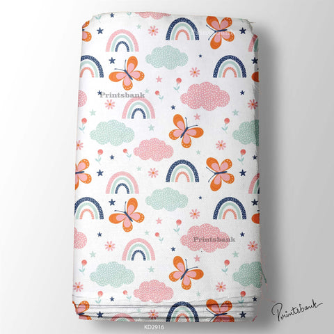 Kid's Wholesale Digital Printed Fabric For Baby Garment Manufacturer Kid's Wholesale Digital Printed Fabric For Baby Garment Manufacturer