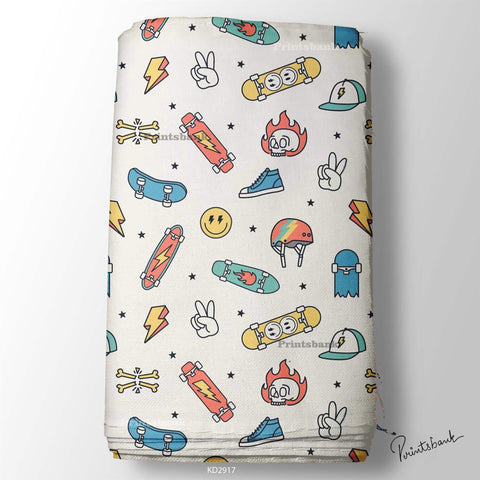 Kid's Wholesale Digital Printed Fabric For Baby Garment Manufacturer Kid's Wholesale Digital Printed Fabric For Baby Garment Manufacturer