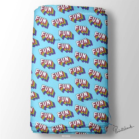 Kid's Wholesale Digital Printed Fabric For Baby Garment Manufacturer Kid's Wholesale Digital Printed Fabric For Baby Garment Manufacturer