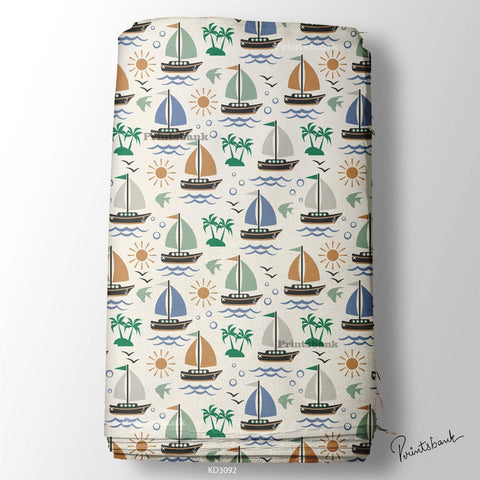 Kid's Wholesale Digital Printed Fabric For Baby Garment Manufacturer Kid's Wholesale Digital Printed Fabric For Baby Garment Manufacturer