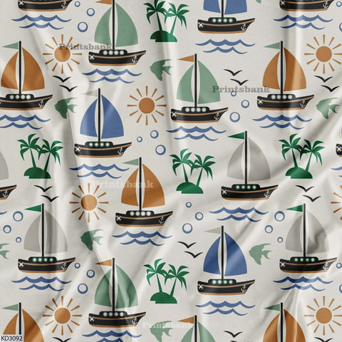 Kid's Wholesale Digital Printed Fabric For Baby Garment Manufacturer Kid's Wholesale Digital Printed Fabric For Baby Garment Manufacturer