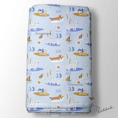 Kid's Wholesale Digital Printed Fabric For Baby Garment Manufacturer Kid's Wholesale Digital Printed Fabric For Baby Garment Manufacturer