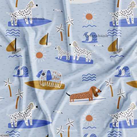 Kid's Wholesale Digital Printed Fabric For Baby Garment Manufacturer Kid's Wholesale Digital Printed Fabric For Baby Garment Manufacturer