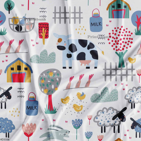 Kid's Wholesale Digital Printed Fabric For Baby Garment Manufacturer Kid's Wholesale Digital Printed Fabric For Baby Garment Manufacturer