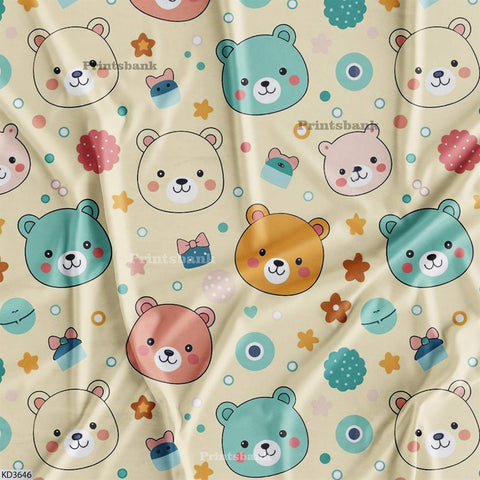 Kid's Wholesale Digital Printed Fabric For Baby Garment Manufacturer Kid's Wholesale Digital Printed Fabric For Baby Garment Manufacturer