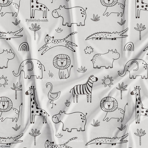 Wholesale Kid's printed fabric in Surat Wholesale Kid's printed fabric in Surat
