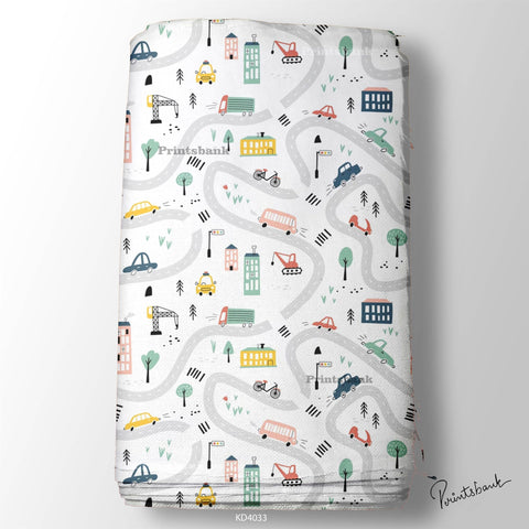 Kid's Digital Printed Fabric Manufacturer Kid's Digital Printed Fabric Manufacturer