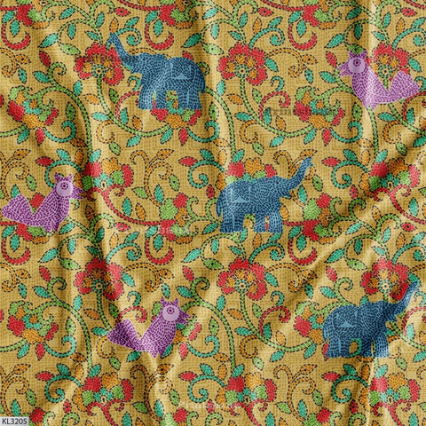 Kalamkari printed Fabric wholesale Kalamkari printed Fabric wholesale