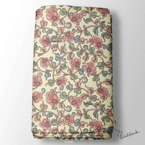 Kalamkari printed Fabric wholesale Kalamkari printed Fabric wholesale