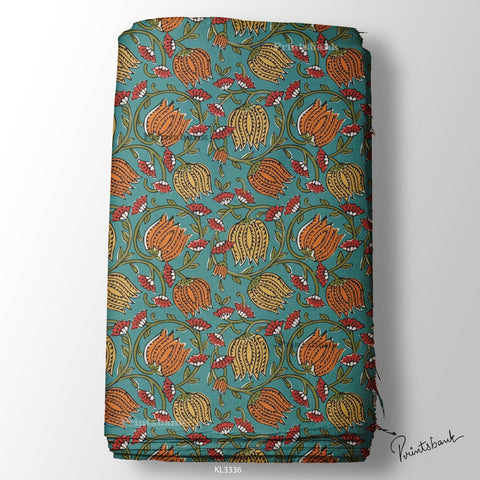 Kalamkari printed Fabric wholesale Kalamkari printed Fabric wholesale