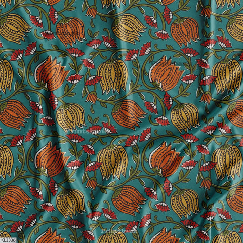 Kalamkari printed Fabric wholesale Kalamkari printed Fabric wholesale