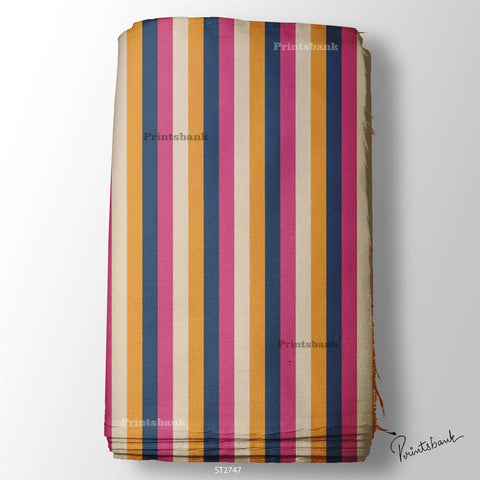 Wholesale Stripes Printed Fabric in Surat Wholesale Stripes Printed Fabric in Surat