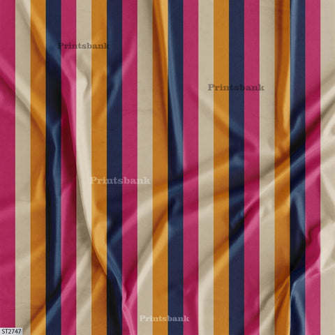 Wholesale Stripes Printed Fabric in Surat Wholesale Stripes Printed Fabric in Surat