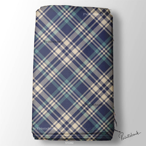 Wholesale Checks Printed Fabric in Surat Wholesale Checks Printed Fabric in Surat