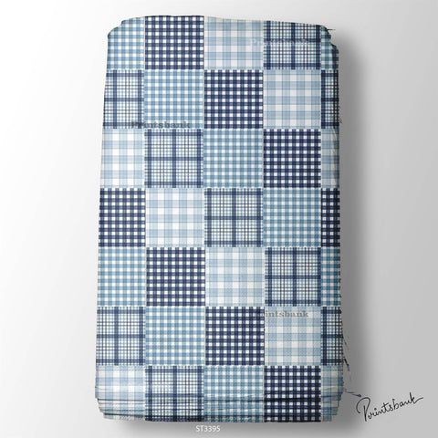 Wholesale Checks Printed Fabric in Surat Wholesale Checks Printed Fabric in Surat