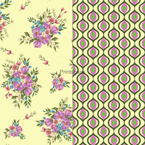 Wholesale Cambric Dress Material Top & Bottom Set Wholesale Cambric Dress Material Top & Bottom Set