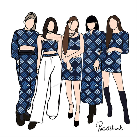 Trending Batik Print Fabric Trending Batik Print Fabric