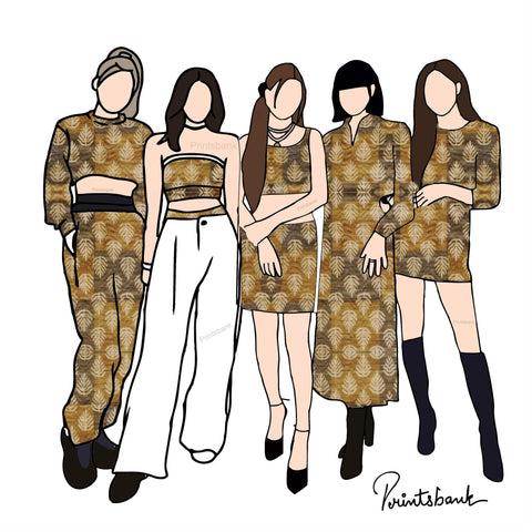 Trending Batik Print Fabric Trending Batik Print Fabric