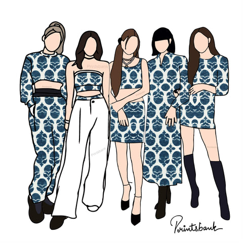 Trending Batik Print Fabric Trending Batik Print Fabric