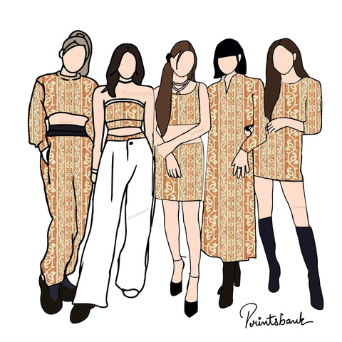 Trending Batik Print Fabric Trending Batik Print Fabric