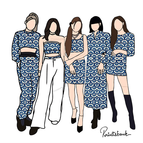 Trending Batik Print Fabric Trending Batik Print Fabric