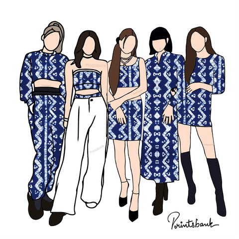 Trending Batik Print Fabric Trending Batik Print Fabric