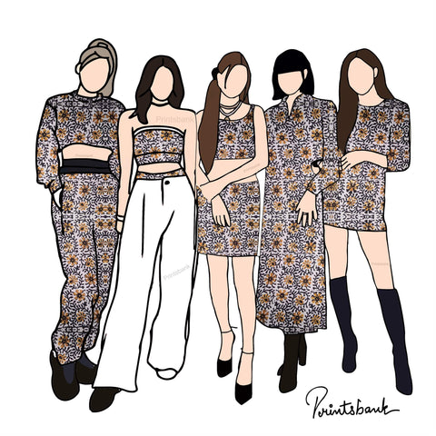 Trending Batik Print Fabric Trending Batik Print Fabric