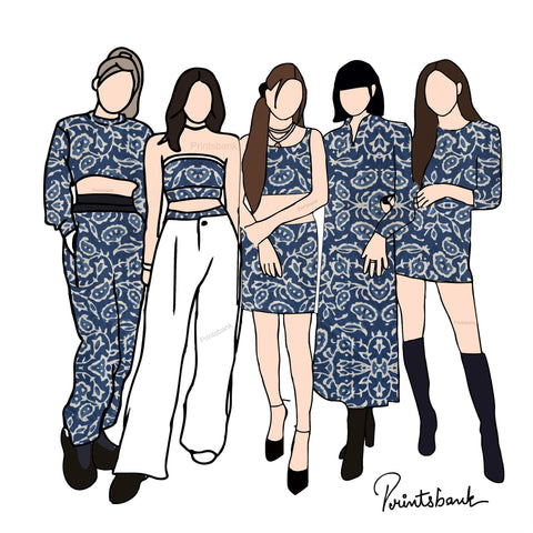 Trending Batik Print Fabric Trending Batik Print Fabric